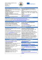 University of Budapest_2021_22_Fact Sheet