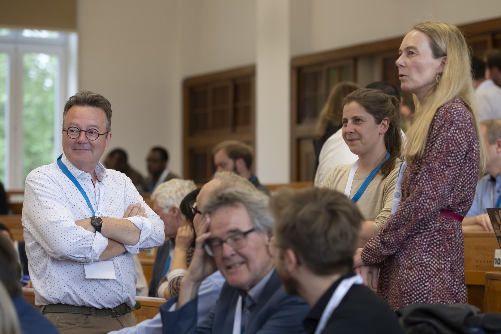 Guests at the 10th anniversary of the international Joint MSc in Geography of Environmental Risks and Human Security